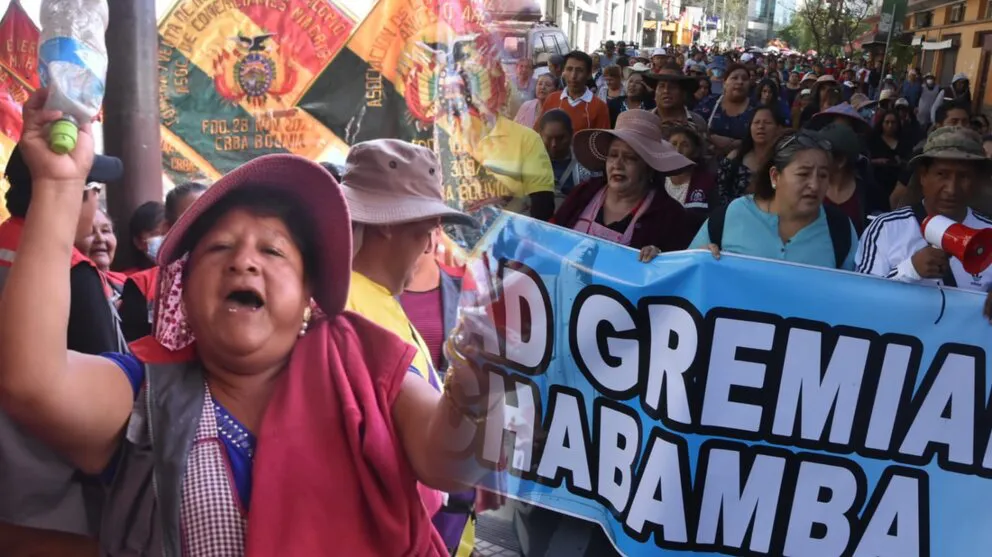 cocha protesta