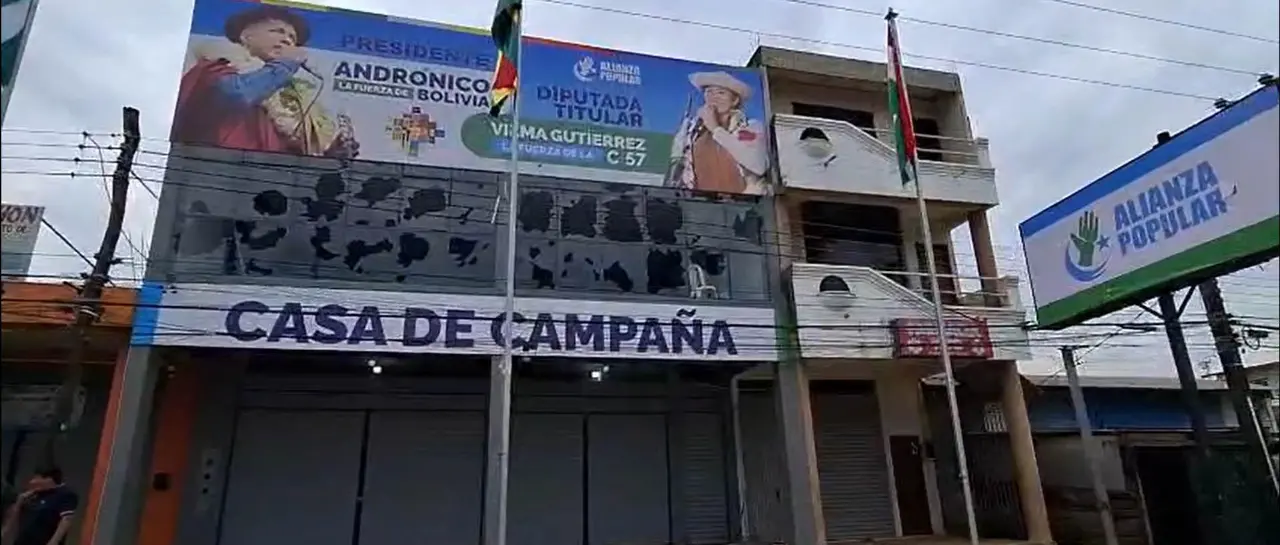 casa de campaña de andronico